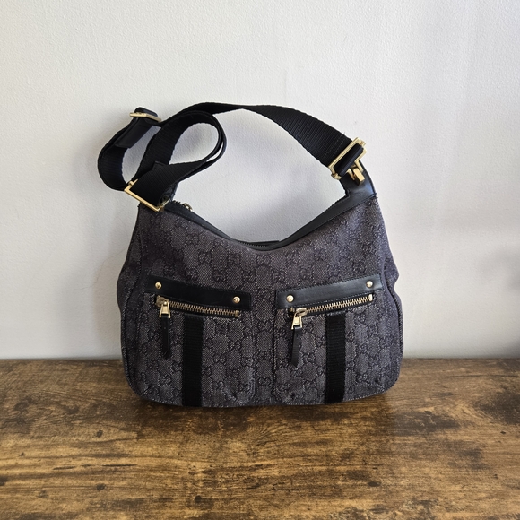 Gucci Handbags - Gucci Black Shoulder Bag Vintage